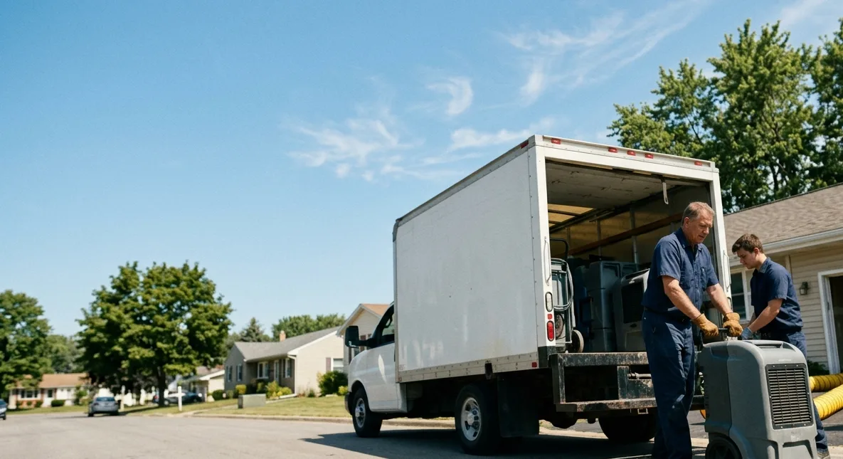 Water Damage Cleanup in Van Orin, IL near me
